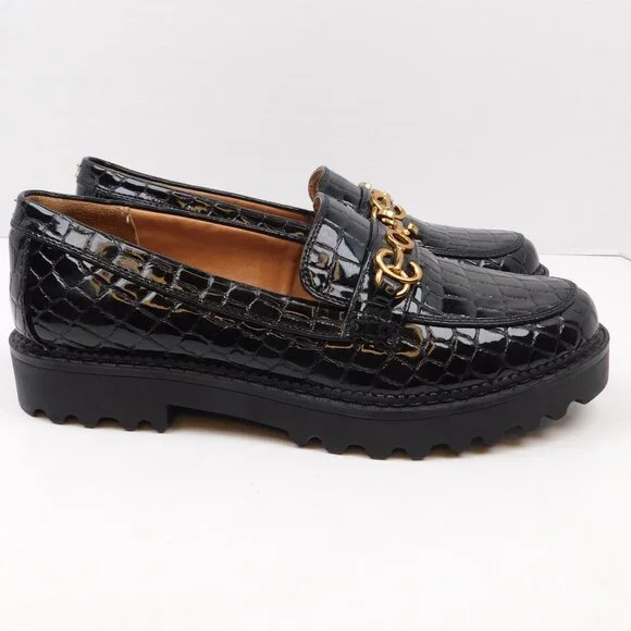 Circus NY by Sam Edelman Deana Croc Embossed loafers (4925) - Picture 1 of 11